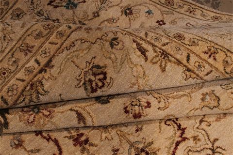 Chobi Beige Hand Knotted 80 X 101 Area Rug 301-30067 Image 5