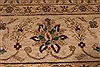 Chobi Beige Hand Knotted 80 X 101 Area Rug 301-30067 Thumb 9