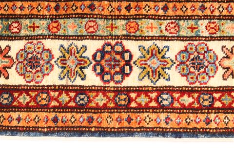 Kazak Beige Hand Knotted 34 X 52 Area Rug 254-30069 Image 3