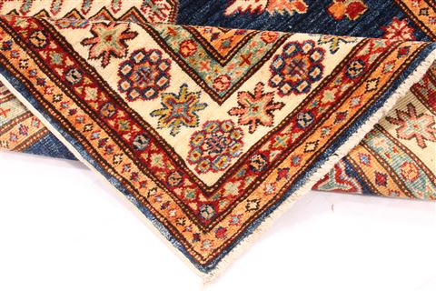 Kazak Beige Hand Knotted 34 X 52 Area Rug 254-30069 Image 7