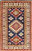 Kazak Beige Hand Knotted 34 X 52 Area Rug 254-30069 Thumb 0