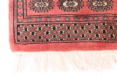 Bokhara Beige Hand Knotted 29 X 44 Area Rug 254-30074 Image 1