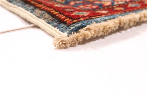 Kazak Beige Hand Knotted 34 X 410 Area Rug 254-30075 Image 4