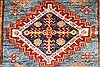 Kazak Beige Hand Knotted 34 X 410 Area Rug 254-30075 Thumb 2