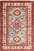 Kazak Beige Hand Knotted 34 X 410 Area Rug 254-30075 Thumb 0