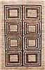 Modern Brown Hand Knotted 39 X 510 Area Rug 254-30079 Thumb 0