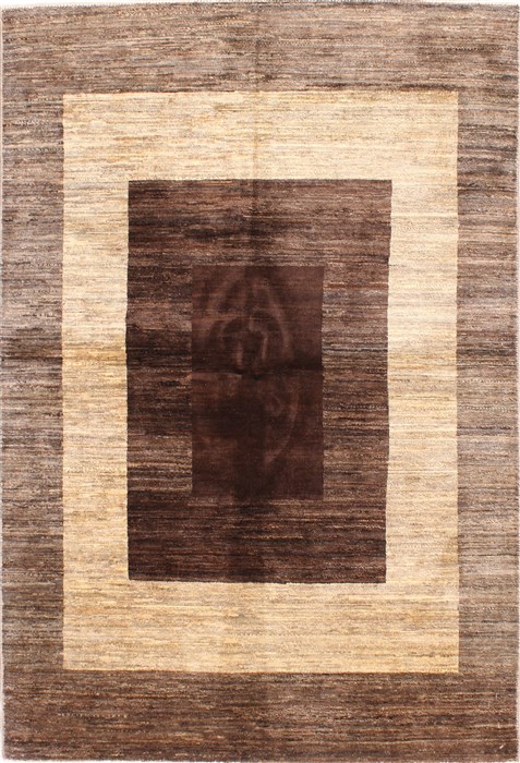 Gabbeh Brown Hand Knotted 311 X 59  Area Rug 254-30080 Image 0