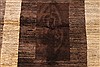 Gabbeh Brown Hand Knotted 311 X 59  Area Rug 254-30080 Thumb 2