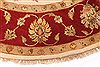 Kashmar Beige Round Hand Knotted 710 X 80 Area Rug 254-30081 Thumb 3