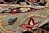 Tabriz Green Round Hand Knotted 82 X 82 Area Rug 254-30082 Thumb 8