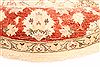 Ziegler Beige Round Hand Knotted 80 X 80 Area Rug 254-30084 Thumb 6