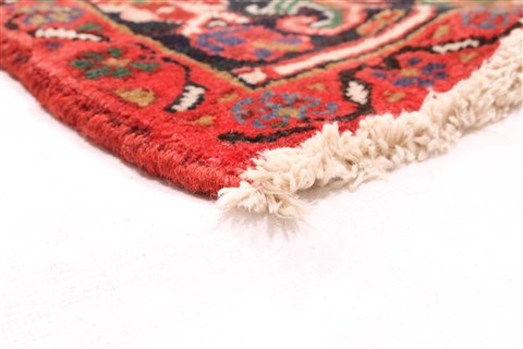 Heriz Blue Hand Knotted 102 X 134 Area Rug 254-30087 Image 4