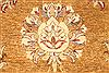 Mahal Beige Round Hand Knotted 118 X 1110  Area Rug 254-30089 Thumb 4