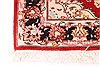 Tabriz Beige Runner Hand Knotted 27 X 100 Area Rug 254-30090 Thumb 1