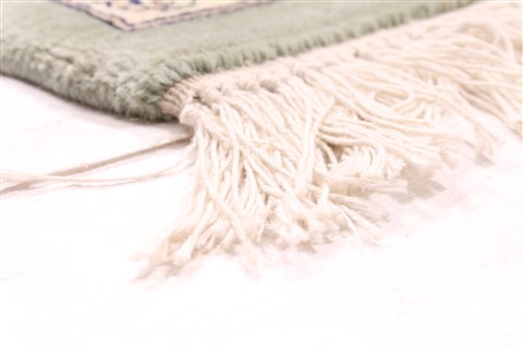 Tabriz Beige Hand Knotted 80 X 100  Area Rug 254-30092 Image 5