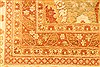 Agra Brown Hand Knotted 82 X 104 Area Rug 254-30094 Thumb 4