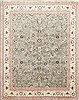 Tabriz Beige Hand Knotted 80 X 100 Area Rug 254-30095 Thumb 0