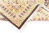 Tabriz Beige Hand Knotted 81 X 102  Area Rug 254-30097 Thumb 6