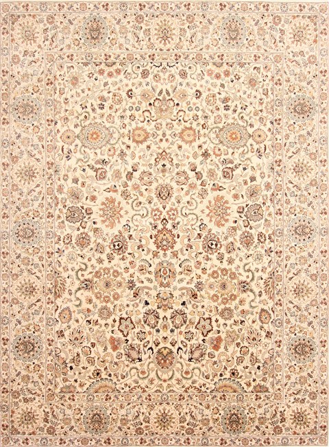 Ziegler Beige Hand Knotted 710 X 106 Area Rug 254-30098 Image 0