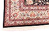 Tabriz Purple Hand Knotted 80 X 102 Area Rug 254-30100 Thumb 1