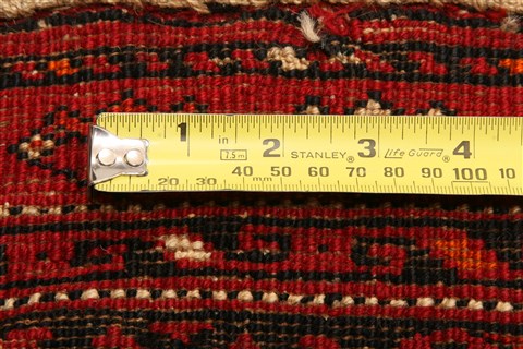 Bokhara Red Hand Knotted 32 X 57 Area Rug 100-30102 Image 4