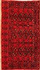 Bokhara Red Hand Knotted 32 X 57 Area Rug 100-30102 Thumb 0