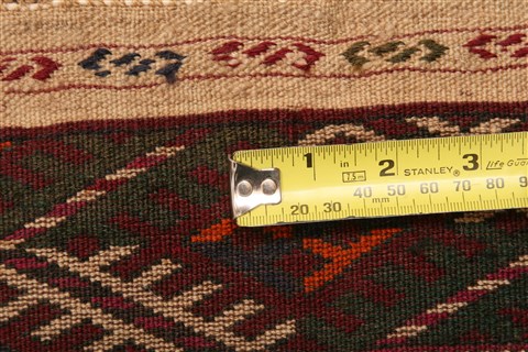 Yamouth Red Hand Knotted 36 X 62 Area Rug 253-30103 Image 6