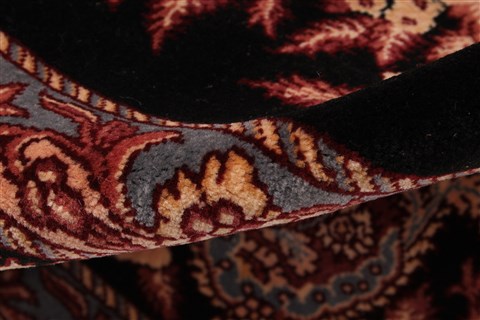 Tabriz Brown Hand Knotted 80 X 100 Area Rug 254-30104 Image 7