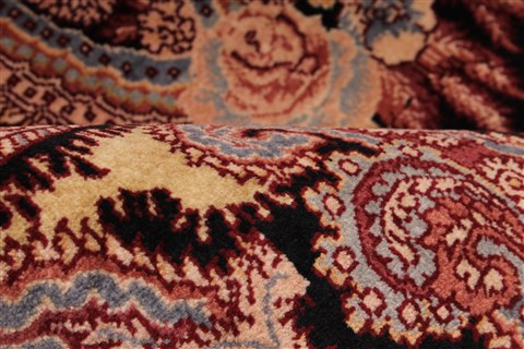 Tabriz Brown Hand Knotted 80 X 100 Area Rug 254-30104 Image 8