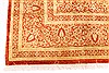 Tabriz Beige Hand Knotted 81 X 102 Area Rug 254-30107 Thumb 1