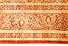 Tabriz Beige Hand Knotted 81 X 102 Area Rug 254-30107 Thumb 3