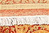 Tabriz Beige Hand Knotted 81 X 102 Area Rug 254-30107 Thumb 6