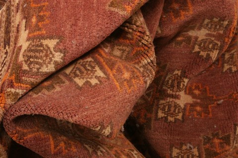 Bokhara Purple Hand Knotted 42 X 64 Area Rug 253-30108 Image 1