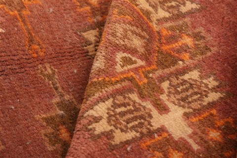 Bokhara Purple Hand Knotted 42 X 64 Area Rug 253-30108 Image 2