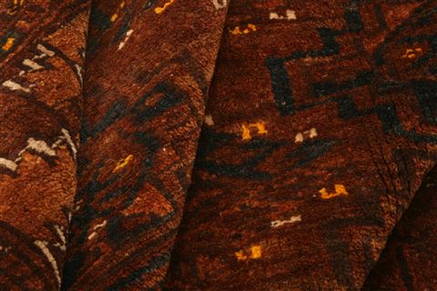 Kunduz Red Hand Knotted 29 X 47 Area Rug 253-30110 Image 2