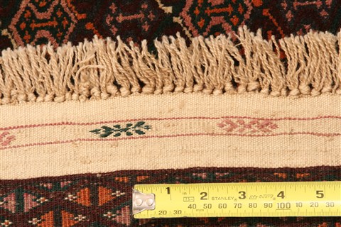 Jaldar Red Hand Knotted 41 X 63 Area Rug 253-30111 Image 4