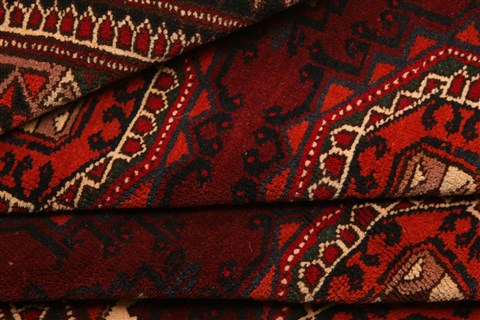Kunduz Red Hand Knotted 47 X 64 Area Rug 253-30116 Image 3