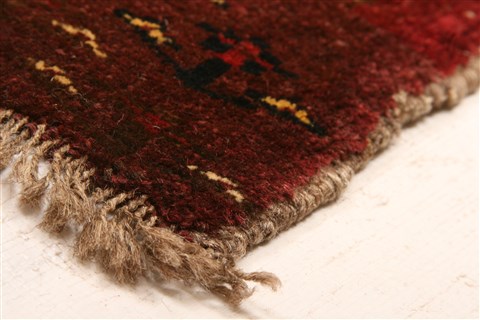 Turkman Red Hand Knotted 33 X 52 Area Rug 253-30117 Image 5