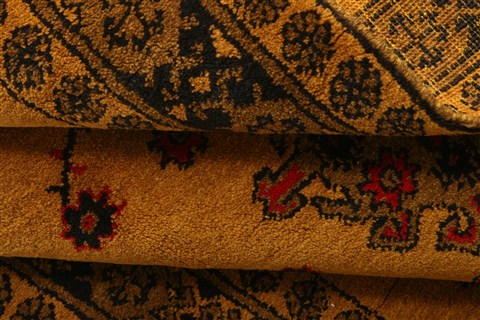 Baluch Yellow Runner Hand Knotted 25 X 56 Area Rug 253-30122 Image 3