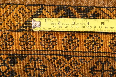 Baluch Yellow Runner Hand Knotted 25 X 56 Area Rug 253-30122 Image 5
