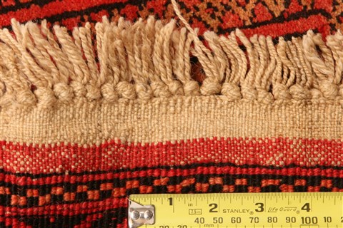Bokhara Red Hand Knotted 35 X 66 Area Rug 100-30123 Image 5