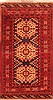 Kizalayak Red Hand Knotted 34 X 62  Area Rug 100-30124 Thumb 0