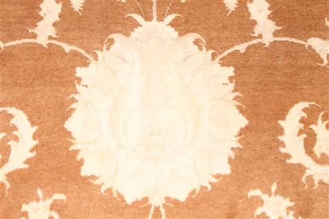 Tabriz Beige Hand Knotted 113 X 1411 Area Rug 254-30125 Image 5