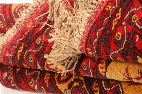 Kizalayak Red Hand Knotted 42 X 61 Area Rug 253-30128 Image 3