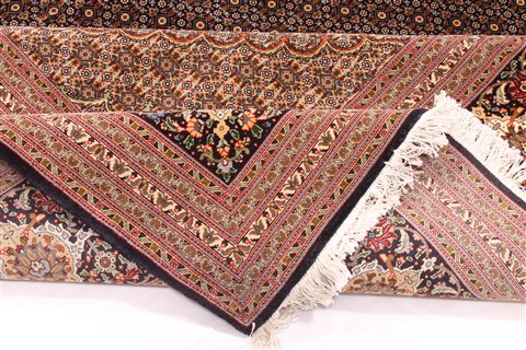 Mahi Brown Hand Knotted 119 X 161 Area Rug 254-30129 Image 10