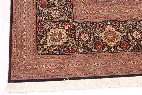 Mahi Brown Hand Knotted 119 X 161 Area Rug 254-30129 Image 1