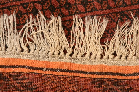 Turkman Red Hand Knotted 35 X 65 Area Rug 100-30130 Image 5