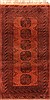 Turkman Red Hand Knotted 35 X 65  Area Rug 100-30130 Thumb 0