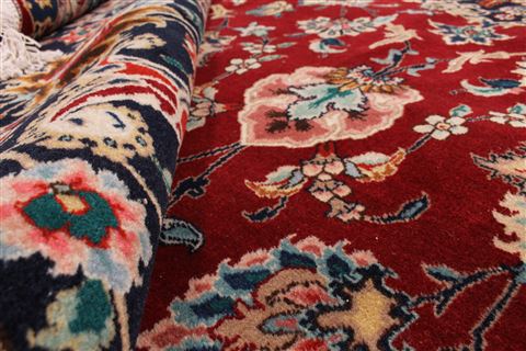 Tabriz Red Hand Knotted 112 X 171 Area Rug 254-30131 Image 14