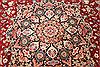 Tabriz Red Hand Knotted 112 X 171  Area Rug 254-30131 Thumb 5